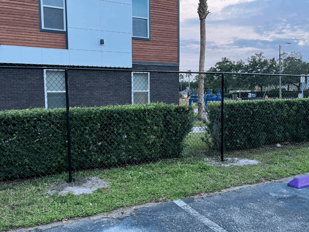 Fence installation commercial property Orlando FL
