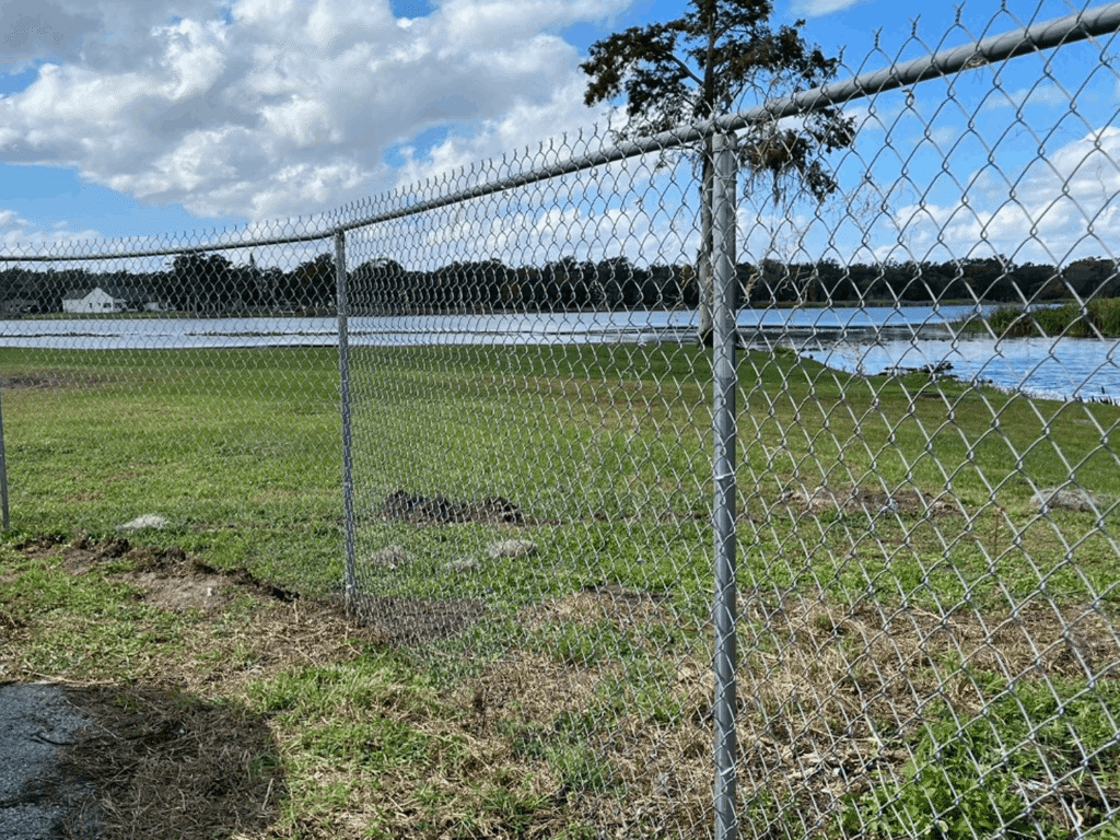 Chain link fence installation residential Orlando FL